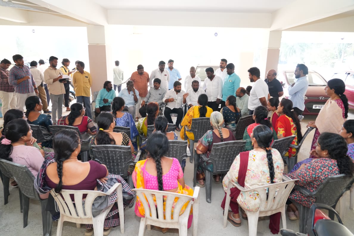 TDP Leader Giridhar Reddy Reviews Development Works in Nellore Rural